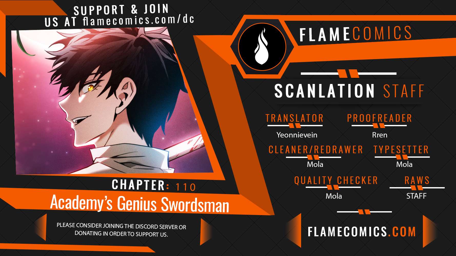 Read The Academys Genius Swordsman Chapter 110 - academysgeniusswordmaster.us | High Quality Manga Image 1